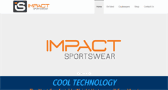 Desktop Screenshot of impactsportswear.com